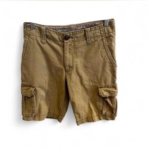 Aeropostale Tan Cargo Shorts Classic Style